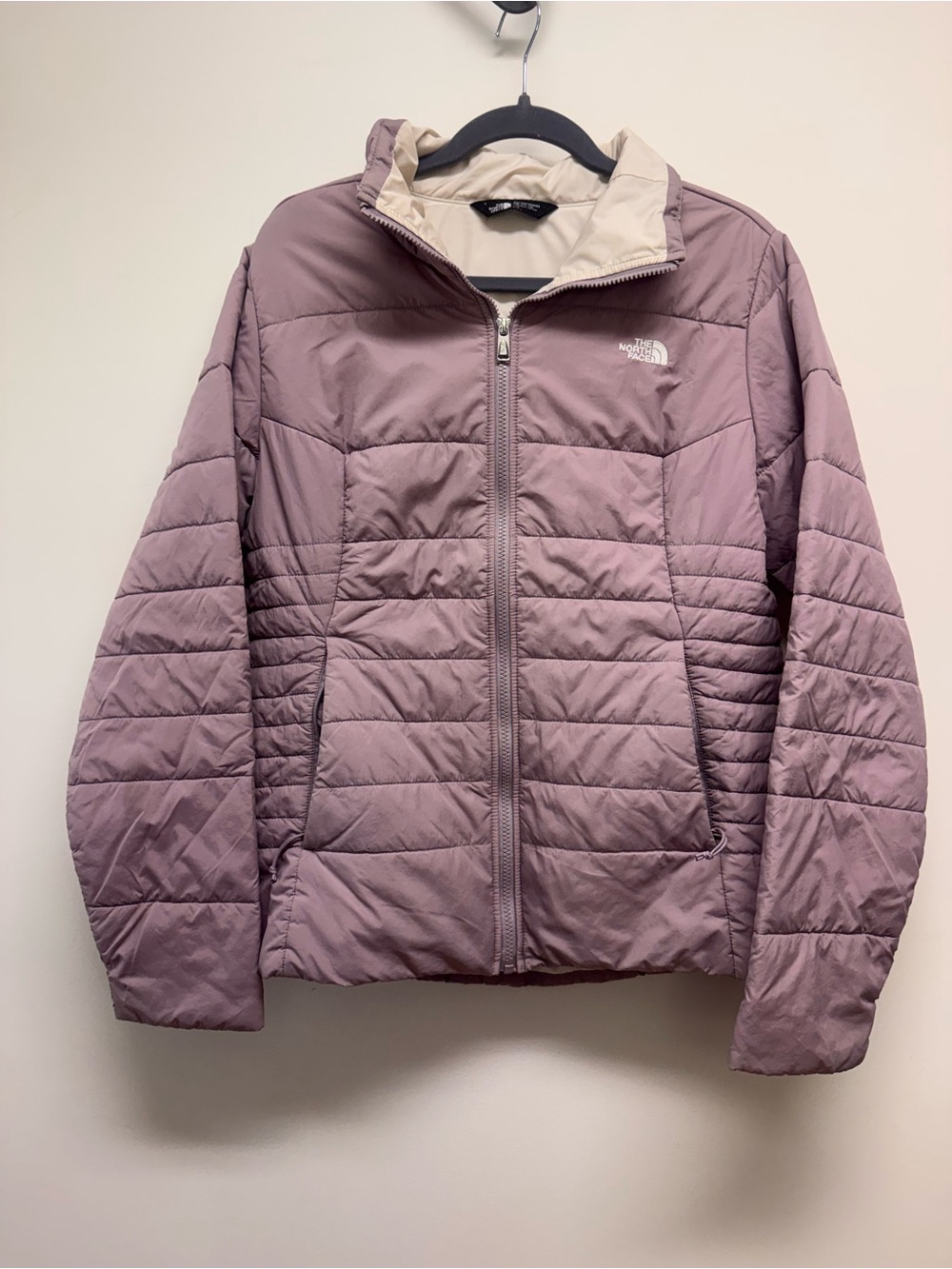 The North Face Women's Mauve Quilted Insulated Puffer Jacket EUC Size L